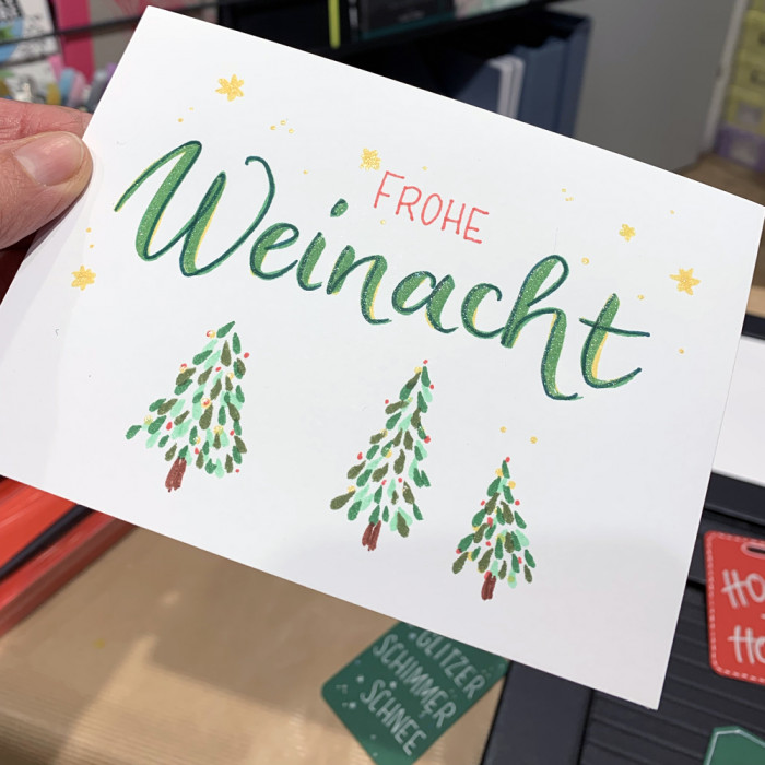 Handlettering zur Weihnachtszeit 1 – Basics von A bis Z am 15.11.2025 – Bild 3