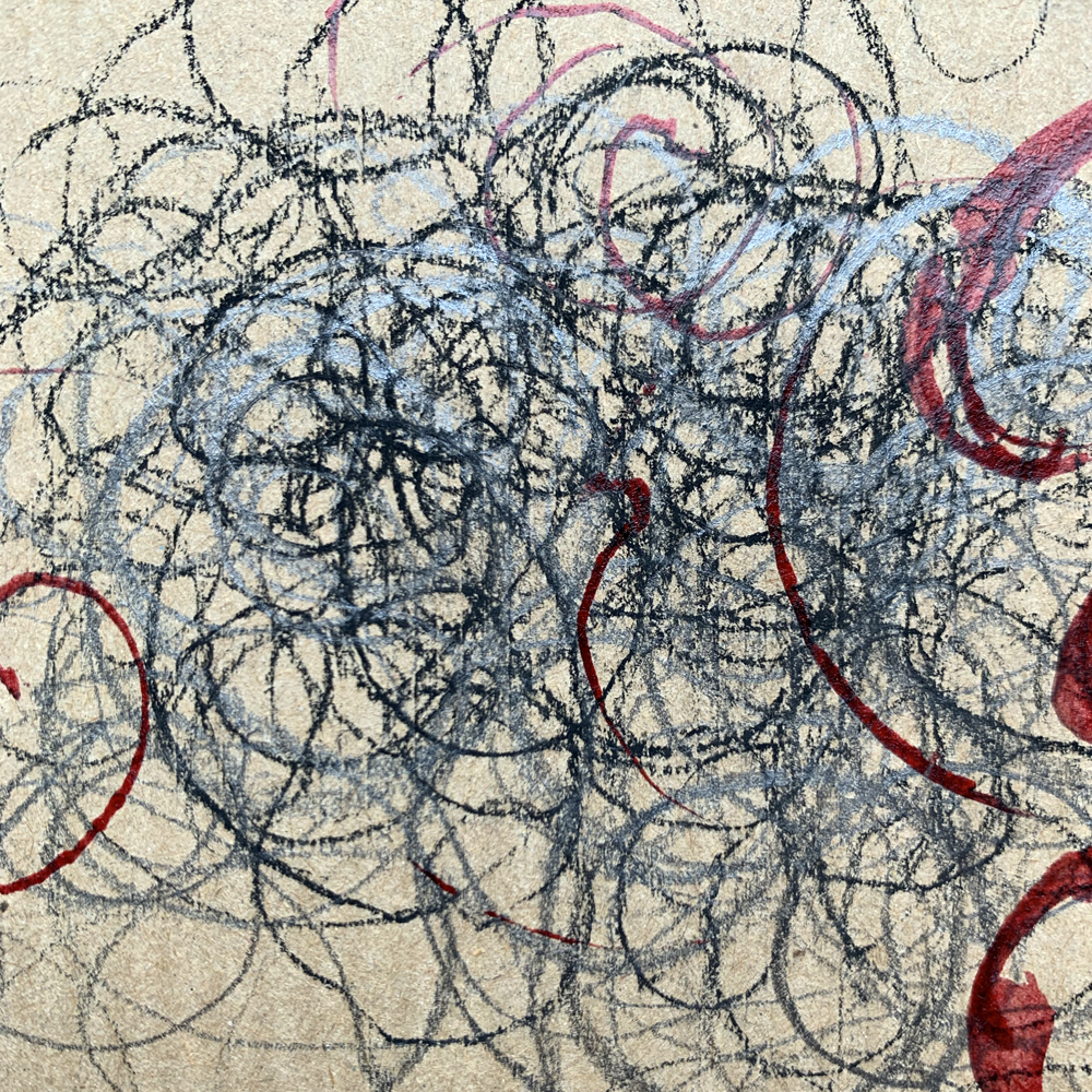 Freie Kalligrafie. Schrift wird Ornament 14.03.2026 – Bild 3